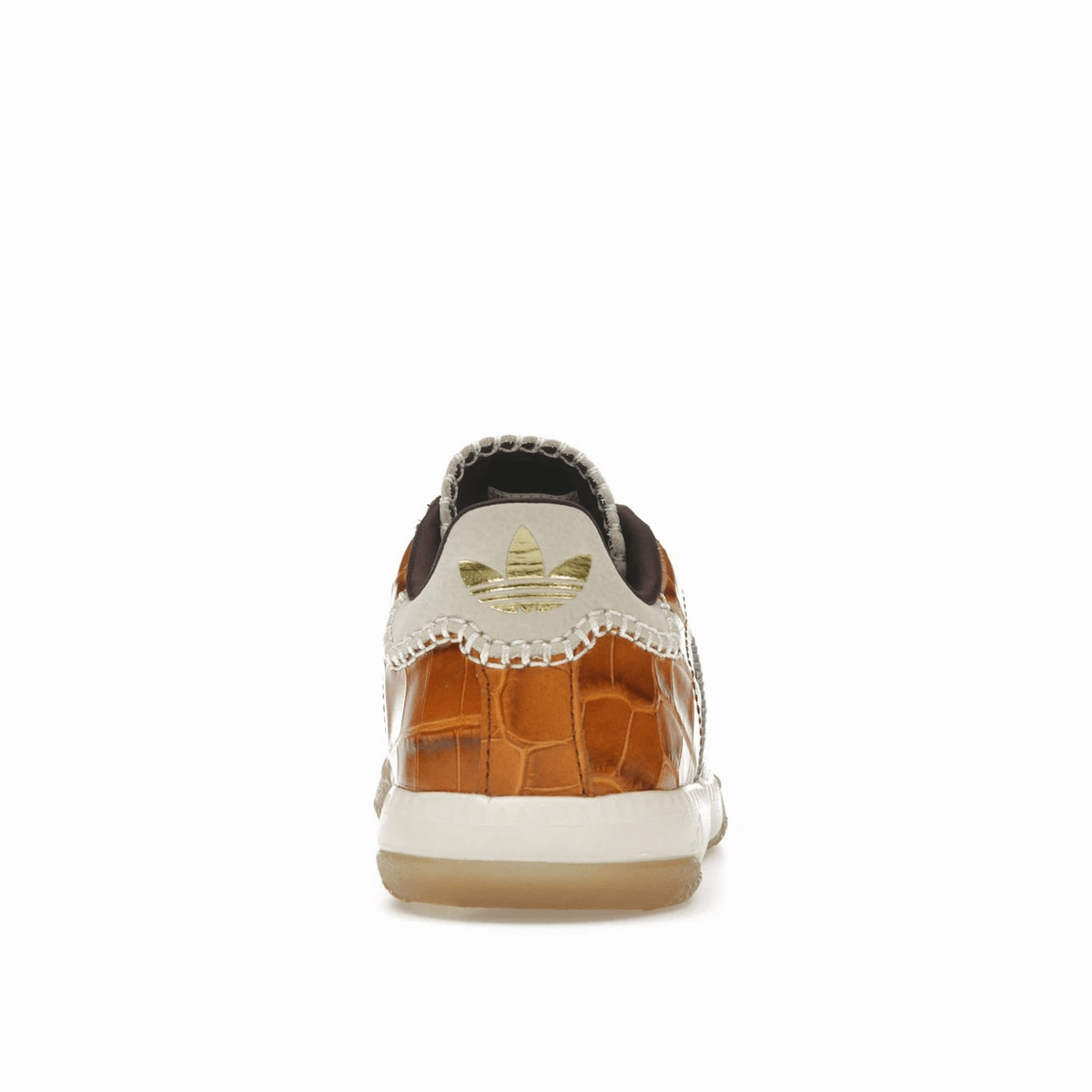 Adidas Samba Millennium Wales Bonner Silver Metallic Yellow Croc Designer-inspired sporty shoes