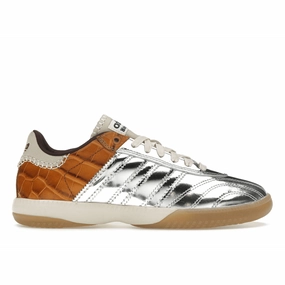 Adidas Samba Millennium Wales Bonner Silver Metallic Yellow Croc Adidas Wales Bonner collaboration shoes