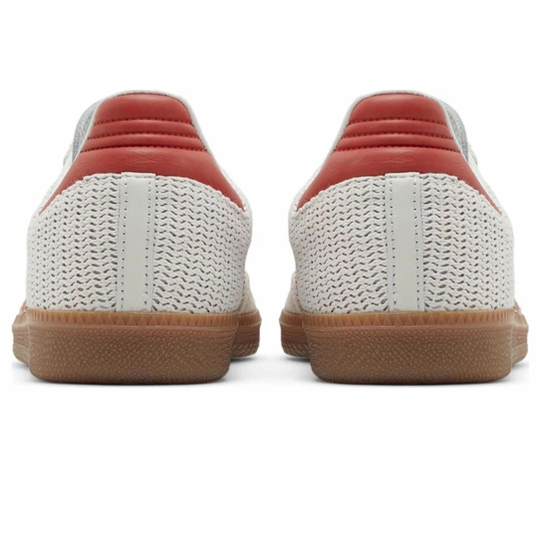 adidas Samba OG 'Crystal White Preloved Red' Throwback low-top sneakers