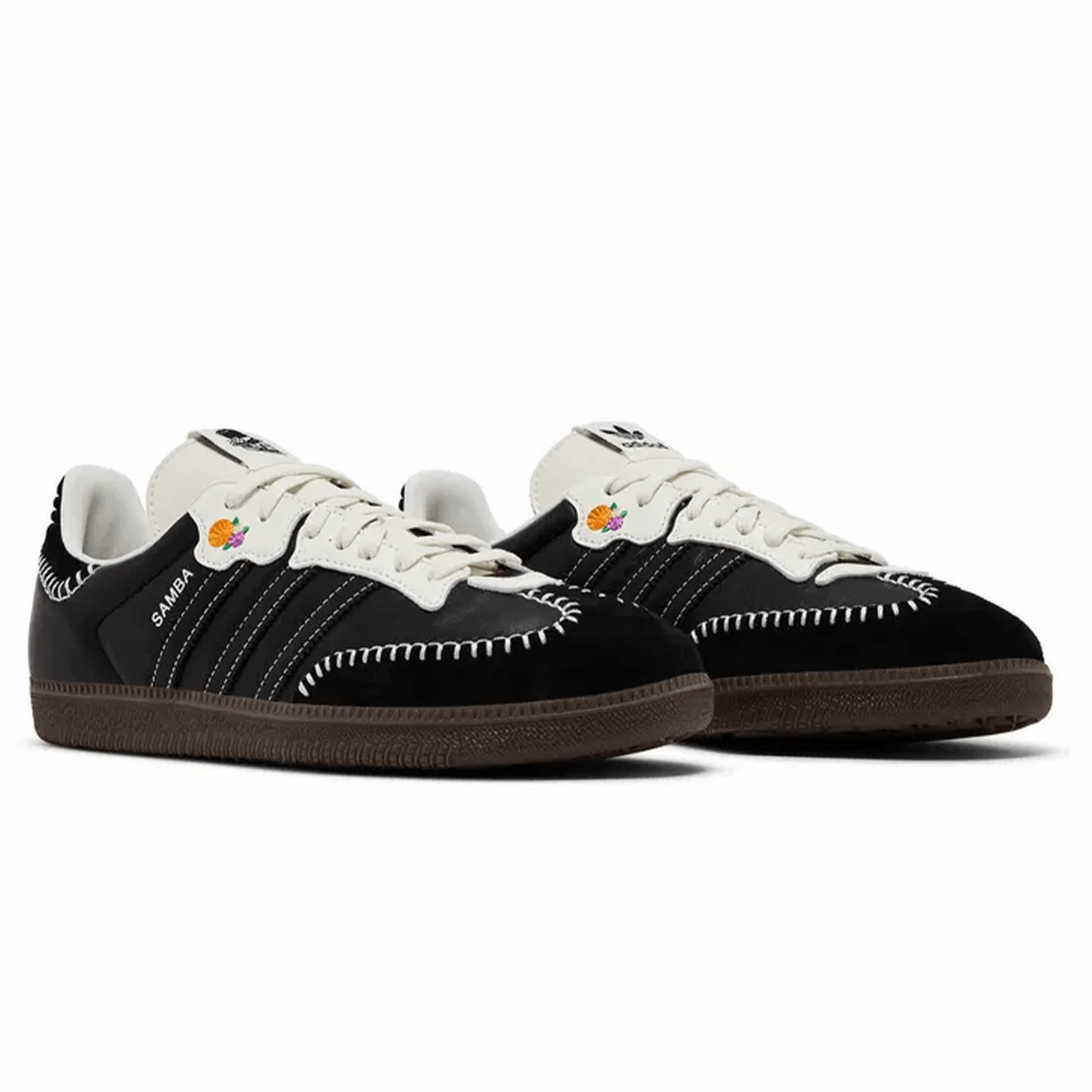 adidas Samba OG 'Da de Muertos Pack - Black' Throwback low-top sneakers