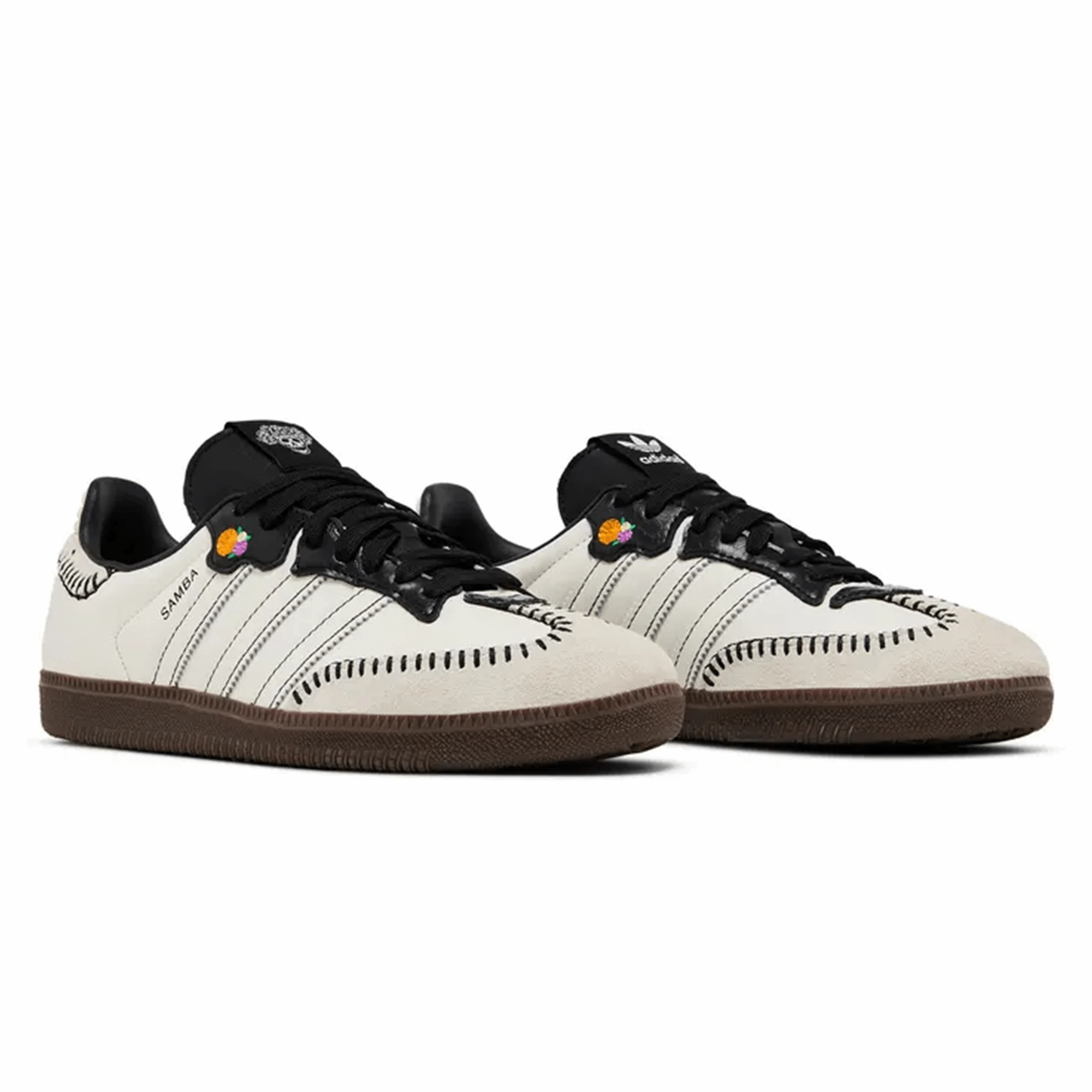 adidas Samba OG 'Da de Muertos Pack - Off White' Off White Sneakers