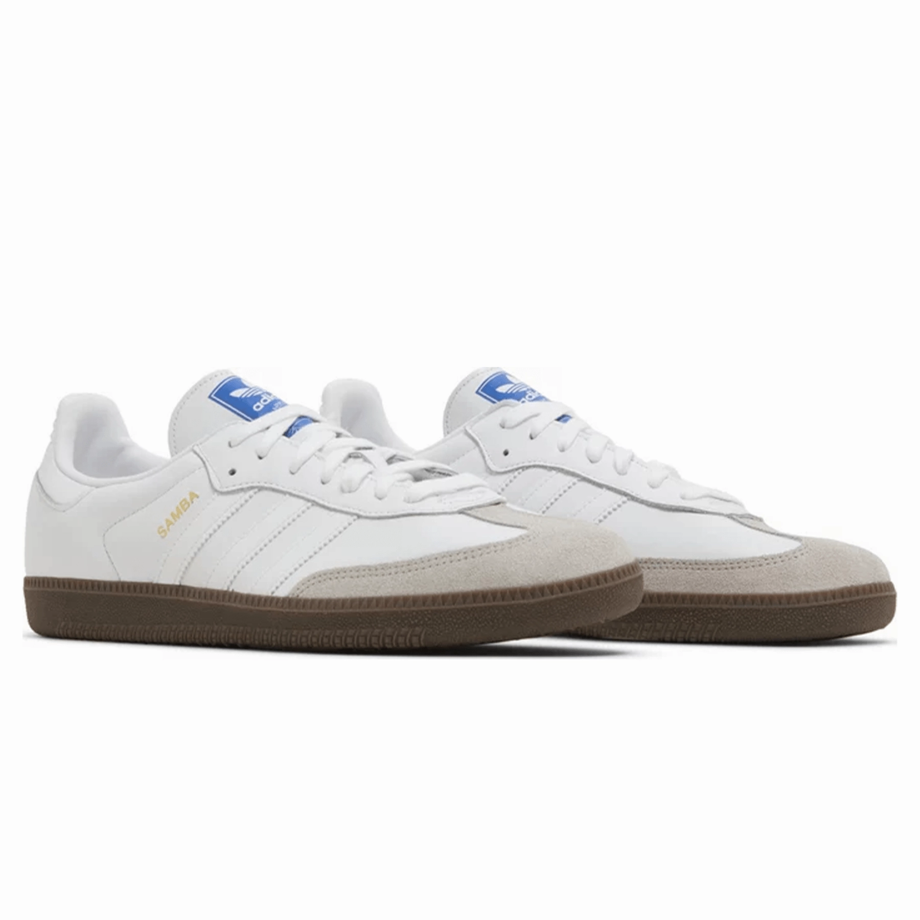 adidas Samba OG 'Double White Gum' Throwback low-top sneakers