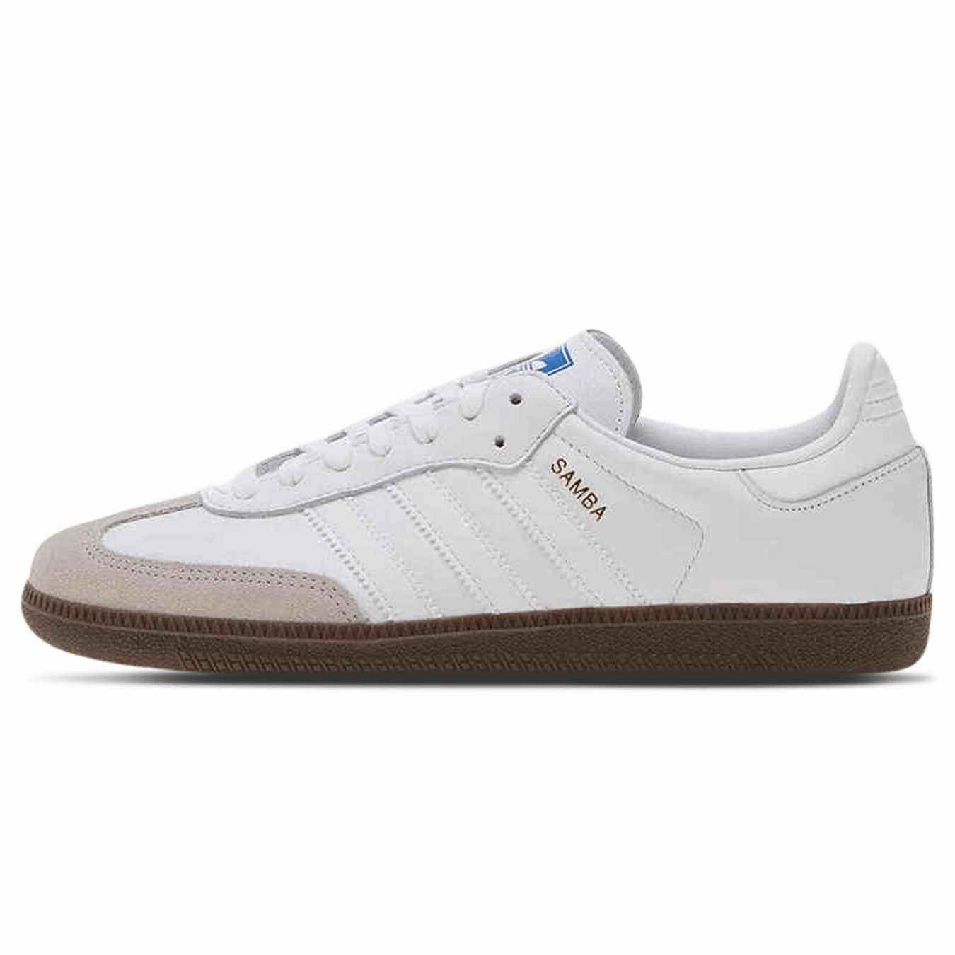 adidas Samba OG 'Double White Gum' Adidas Samba low-profile casual sneakers