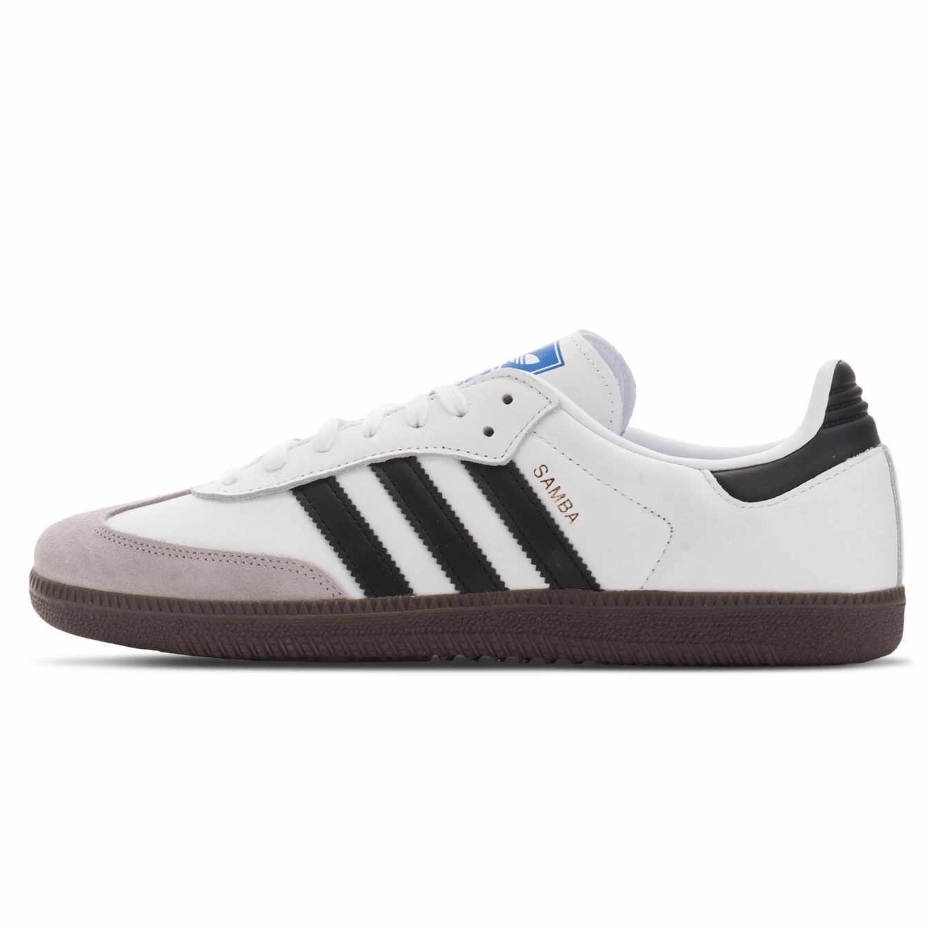 adidas Samba OG 'White Black Gum' Adidas Samba low-profile casual sneakers