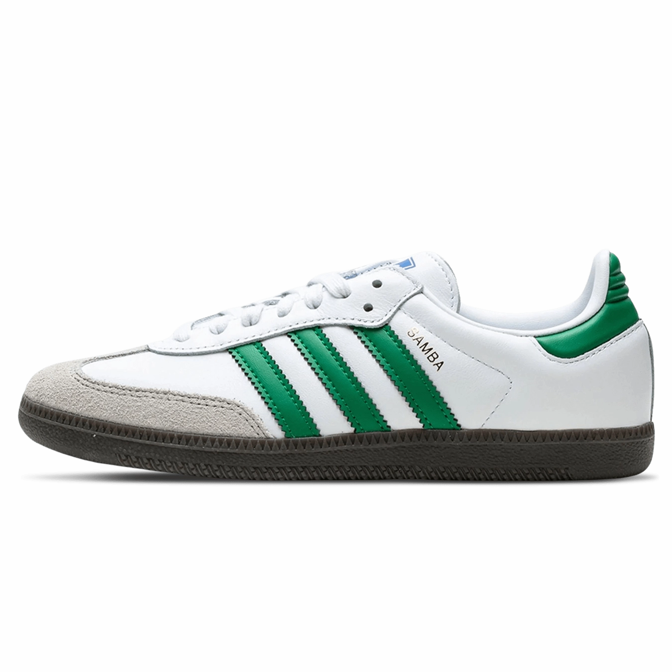 adidas Samba OG 'White Green' Adidas Samba low-profile casual sneakers
