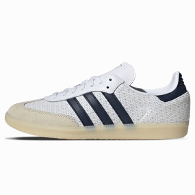 adidas Samba OG 'White Night Indigo Cream' Adidas Samba low-profile casual sneakers