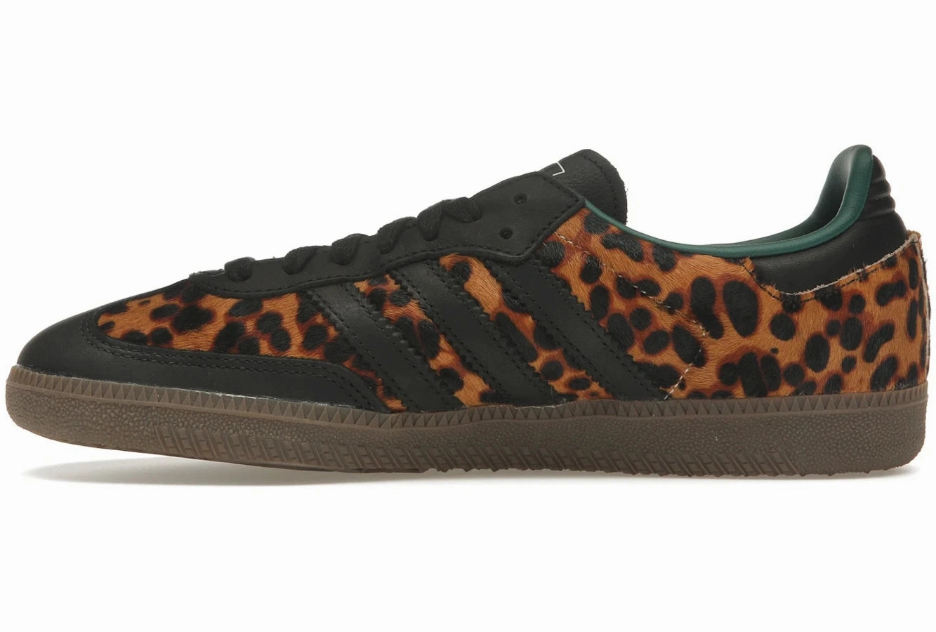 Adidas Samba OG Black Green Leopard Everyday Originals footwear