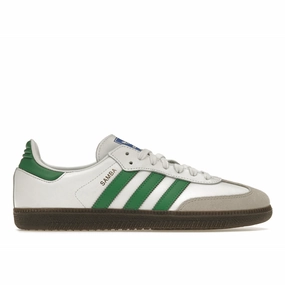 Adidas Samba OG Footwear White Green Adidas Originals lifestyle shoes for casual wear