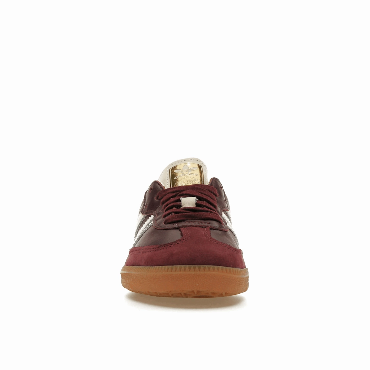 Adidas Samba OG Maroon Gold Metallic Everyday Originals footwear