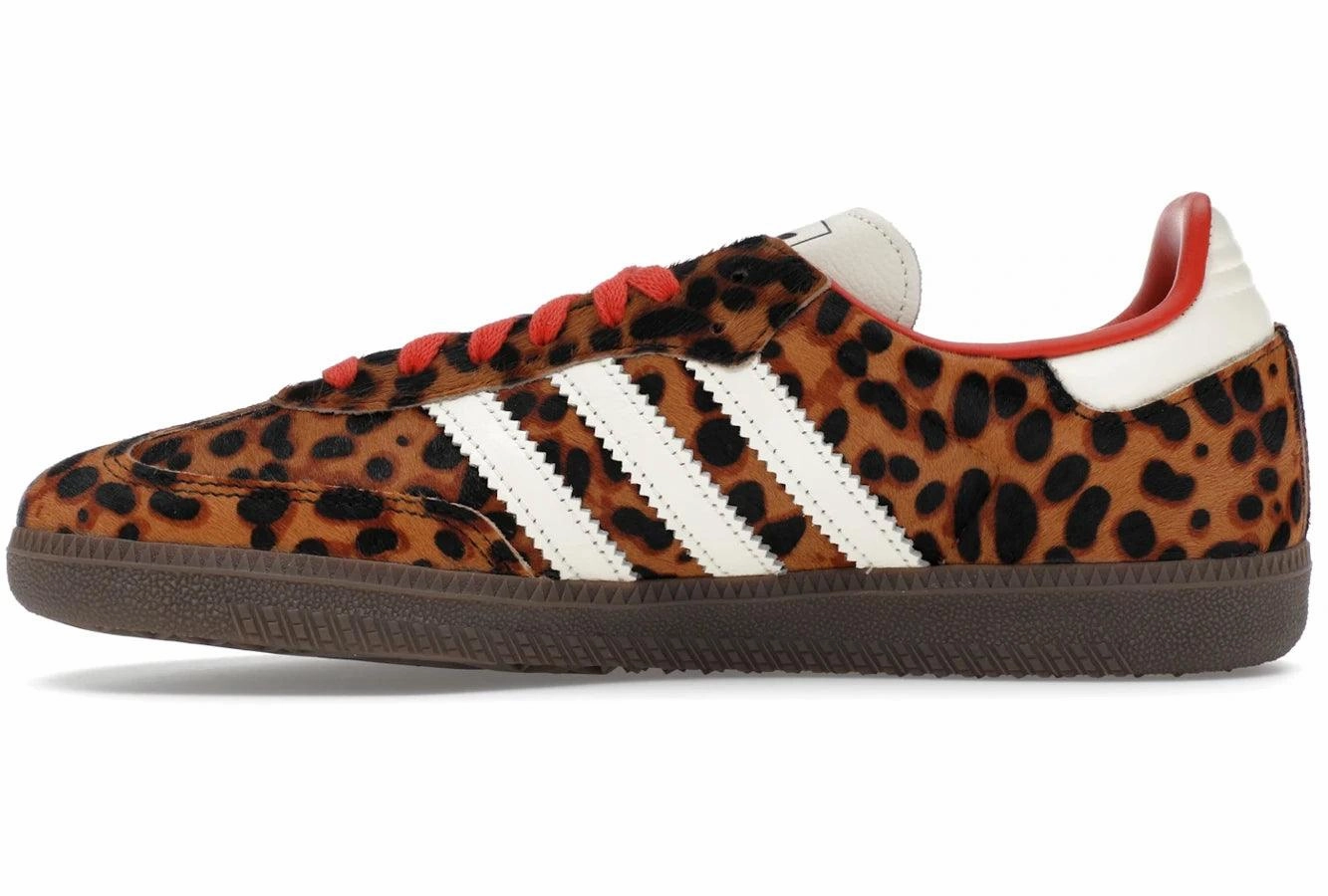 Adidas Samba OG Preloved Red Leopard Everyday Originals footwear