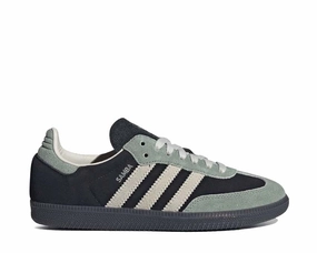 Adidas Samba OG Silver Green Adidas womens casual sneakers