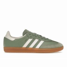 Adidas Samba OG Silver Green Adidas Originals lifestyle shoes for casual wear