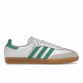 Adidas Samba OG Sporty &amp; Rich White Green Adidas Originals lifestyle shoes for casual wear