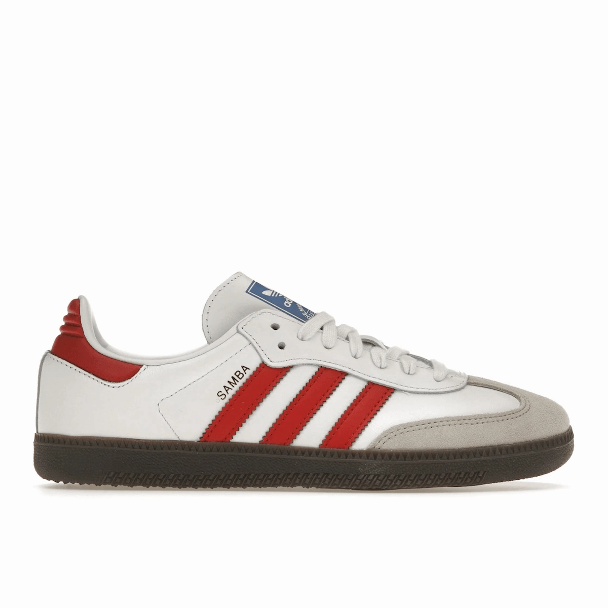 Adidas Samba OG White Better Scarlet Adidas Originals lifestyle shoes for casual wear