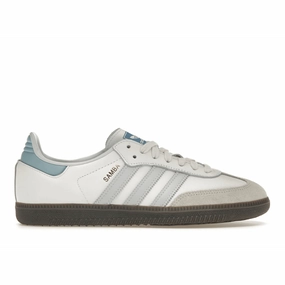 Adidas Samba OG White Halo Blue Adidas Originals lifestyle shoes for casual wear
