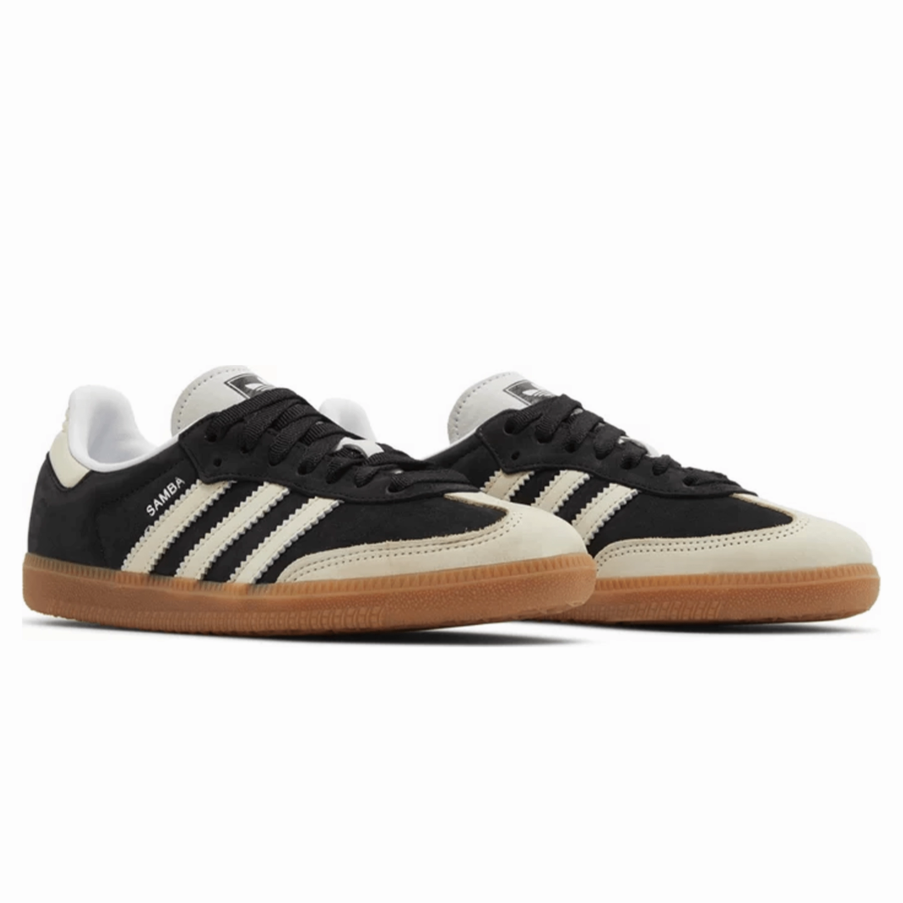 Adidas Samba OG Wmns 'Black Wonder White' Throwback low-top sneakers