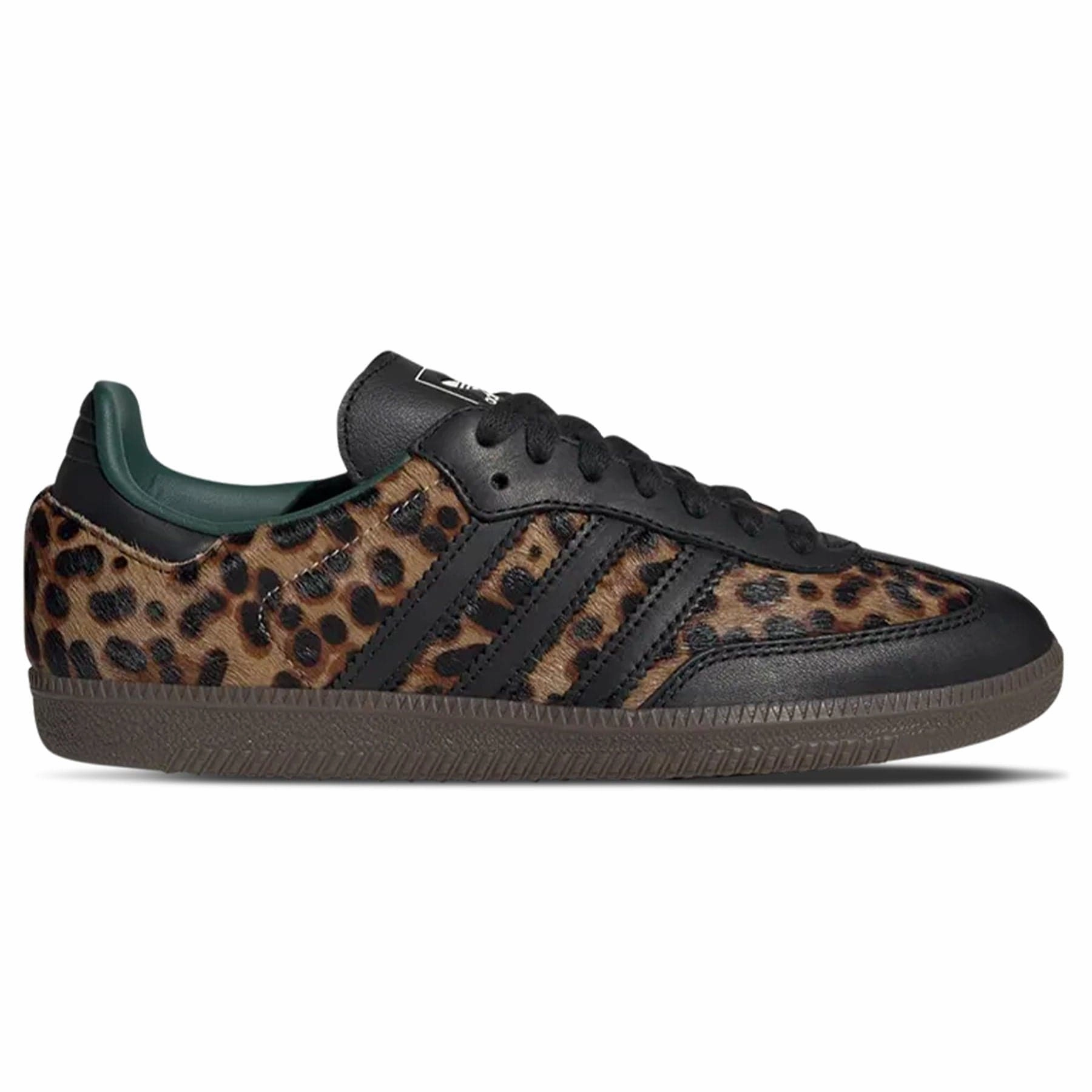 Adidas Samba OG Wmns 'Cheetah Pack - Collegiate Green' Throwback low-top sneakers