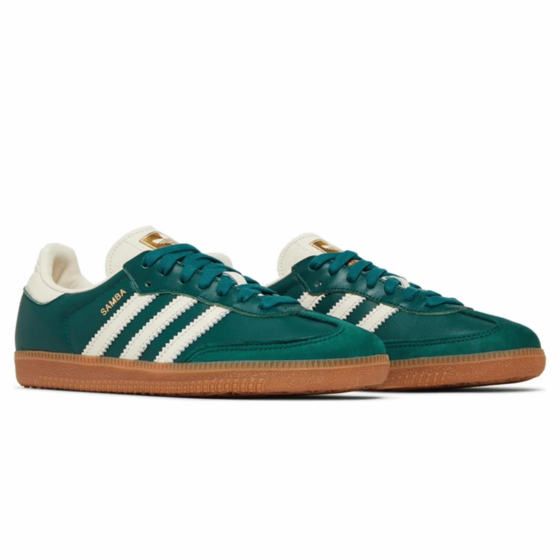 adidas Samba OG Wmns 'Collegiate Green Gum' Throwback low-top sneakers
