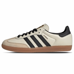 Adidas Samba OG Wmns 'Cream White Sand Strata' Adidas Samba low-profile casual sneakers