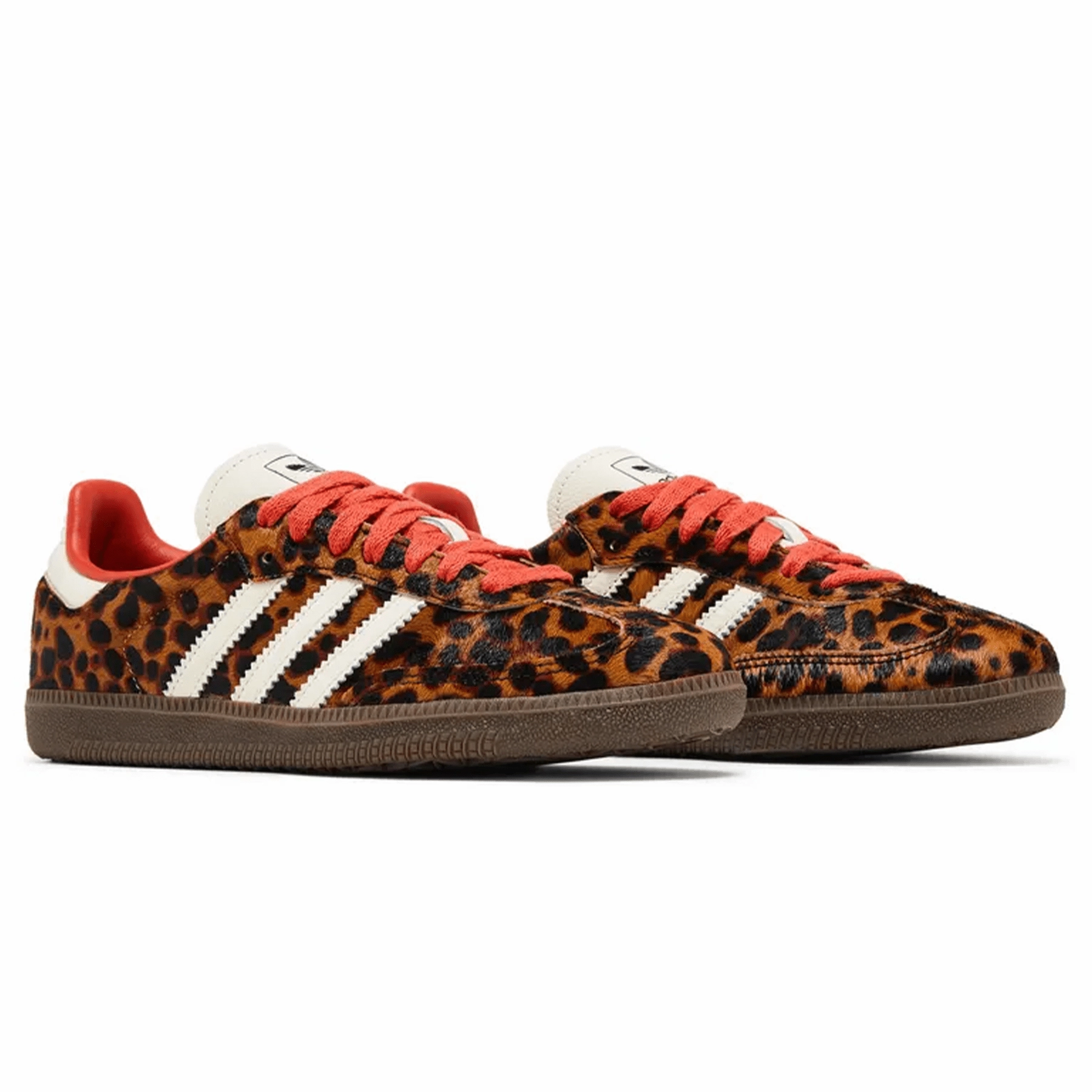 Adidas Samba OG Wmns 'Leopard Pack - Preloved Red' Throwback low-top sneakers