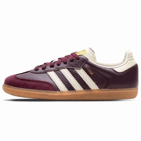 Adidas Samba OG Wmns 'Maroon' Adidas Samba low-profile casual sneakers