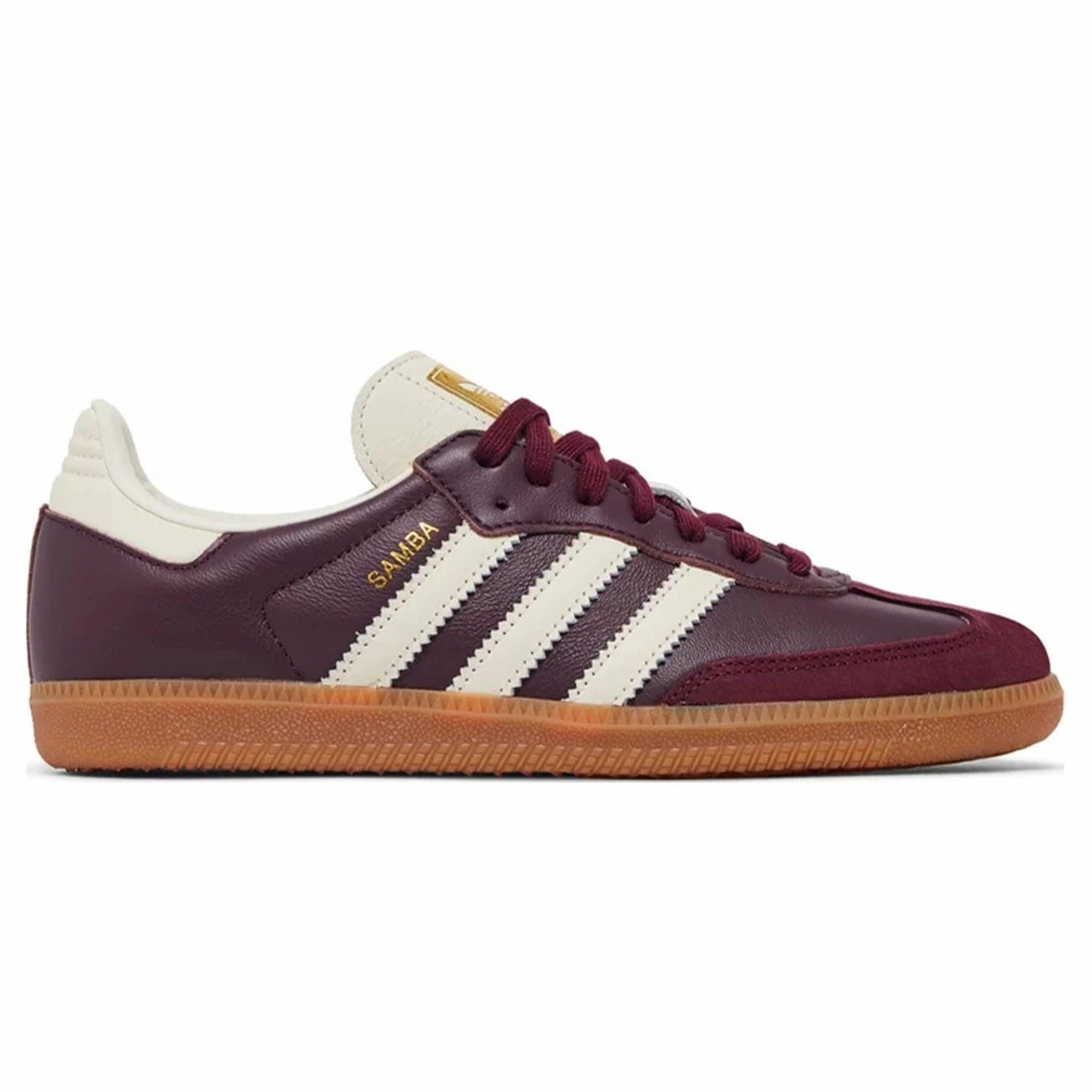 Adidas Samba OG Wmns 'Maroon' Throwback low-top sneakers