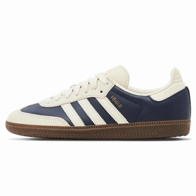 adidas Samba OG Wmns ' Night Indigo Crew White' Adidas Samba low-profile casual sneakers