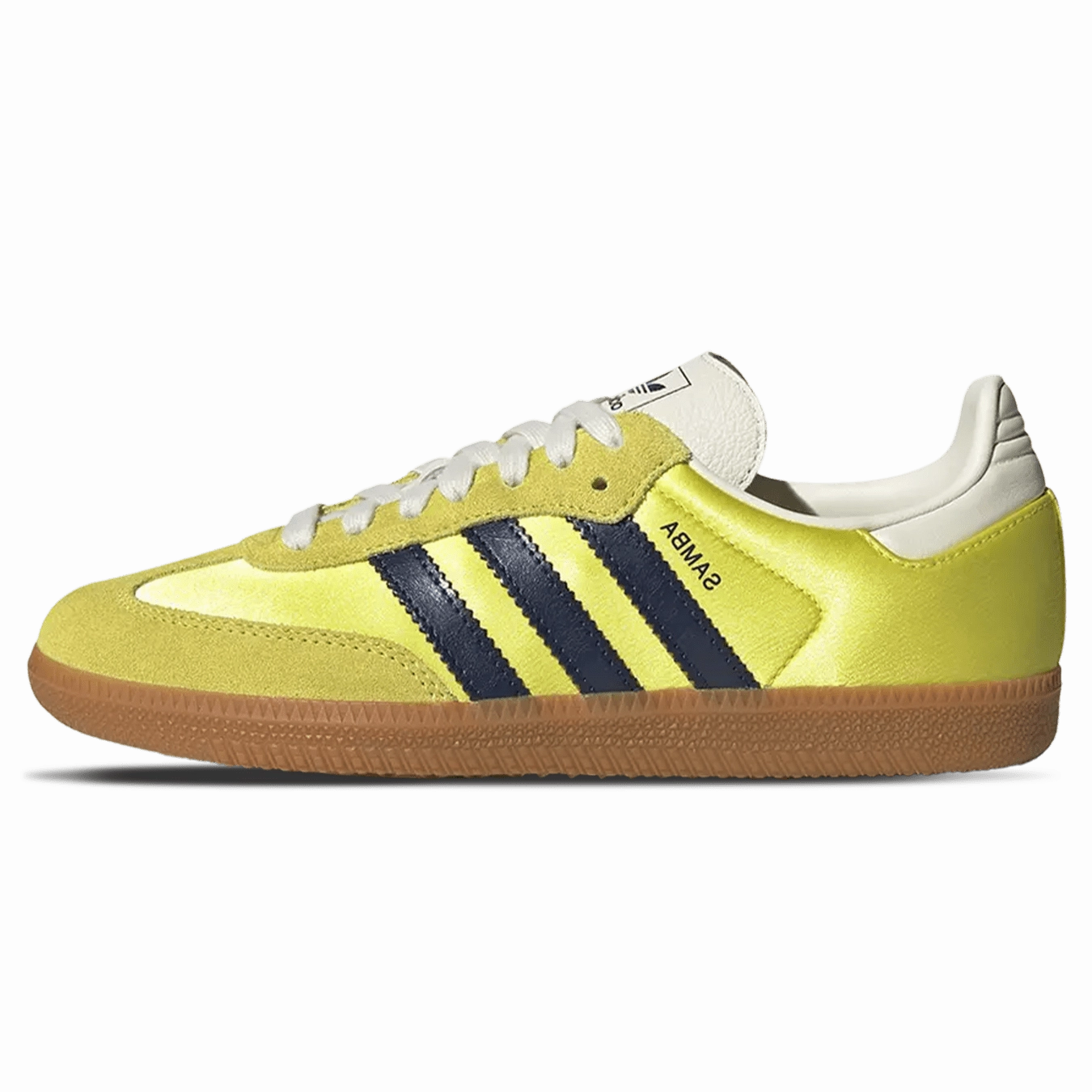 Adidas Samba OG Wmns 'Shock Yellow Night Indigo' Adidas Samba low-profile casual sneakers