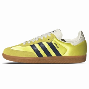 Adidas Samba OG Wmns 'Shock Yellow Night Indigo' Adidas Samba low-profile casual sneakers
