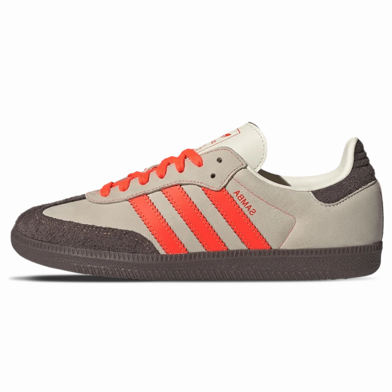 Adidas Samba OG Wmns 'Solar Orange Cream' Adidas Samba low-profile casual sneakers