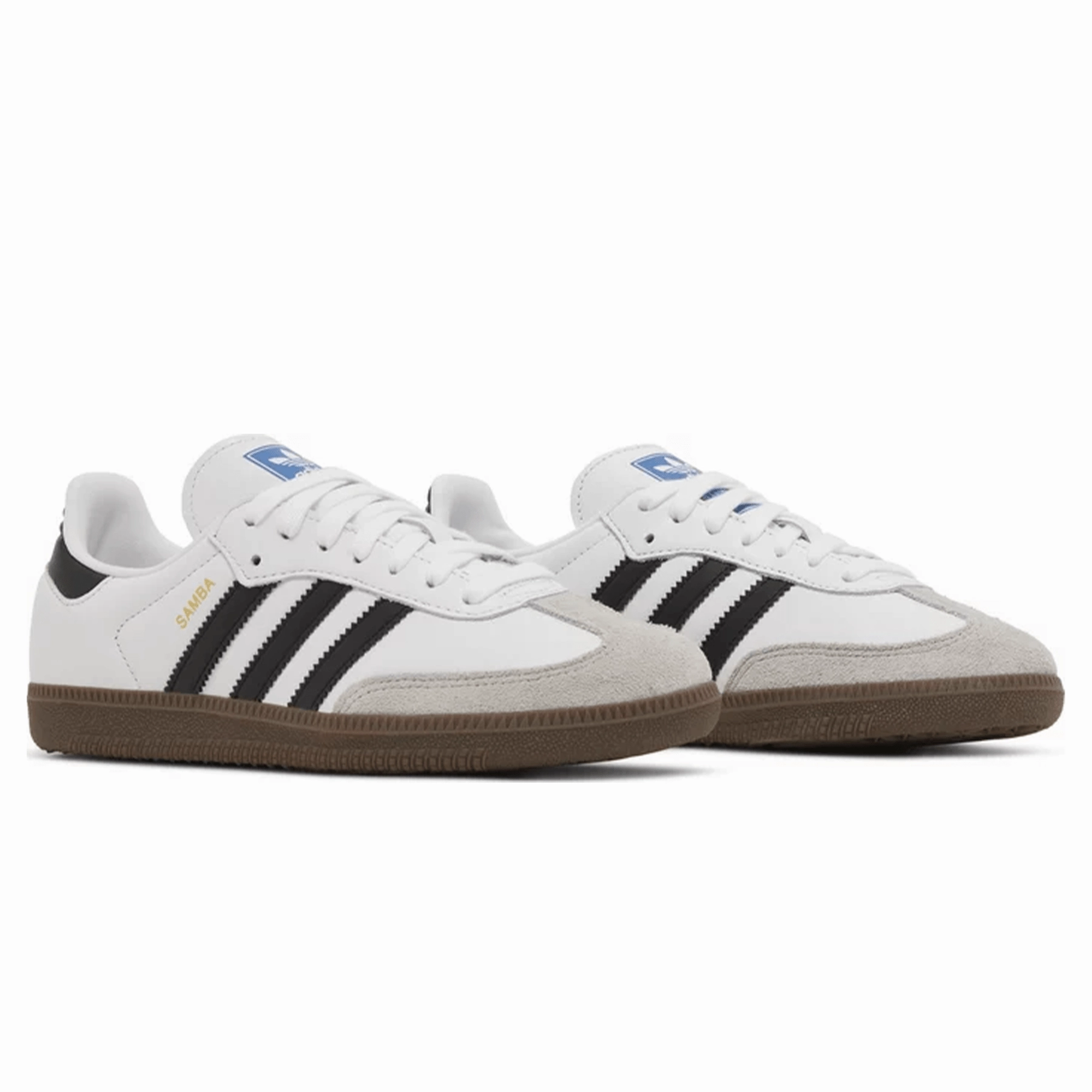 adidas Samba OG Wmns 'White Clear Granite' Throwback low-top sneakers
