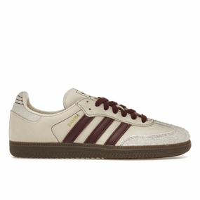 Adidas Samba OG Wonder White Maroon Adidas Originals lifestyle shoes for casual wear