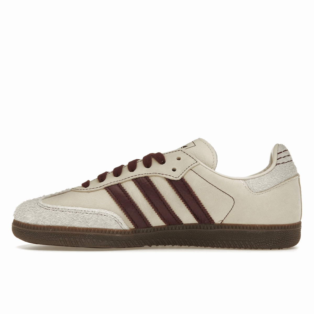 Adidas Samba OG Wonder White Maroon Everyday Originals footwear