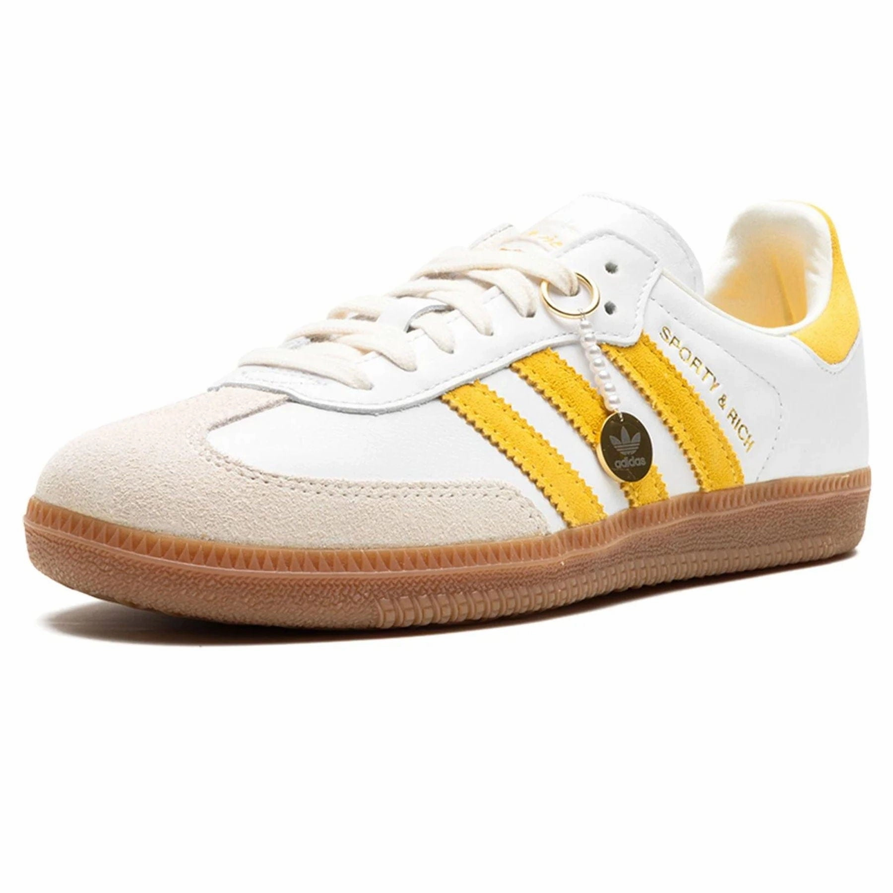 adidas Samba OG x  Sporty & Rich 'White Bold Gold' Throwback low-top sneakers