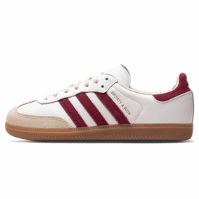 adidas Samba OG x  Sporty & Rich 'White Core Burgundy' Adidas Samba low-profile casual sneakers