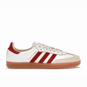 Adidas Samba Sporty &amp; Rich White Collegiate Burgundy Adidas Originals lifestyle shoes for casual wear