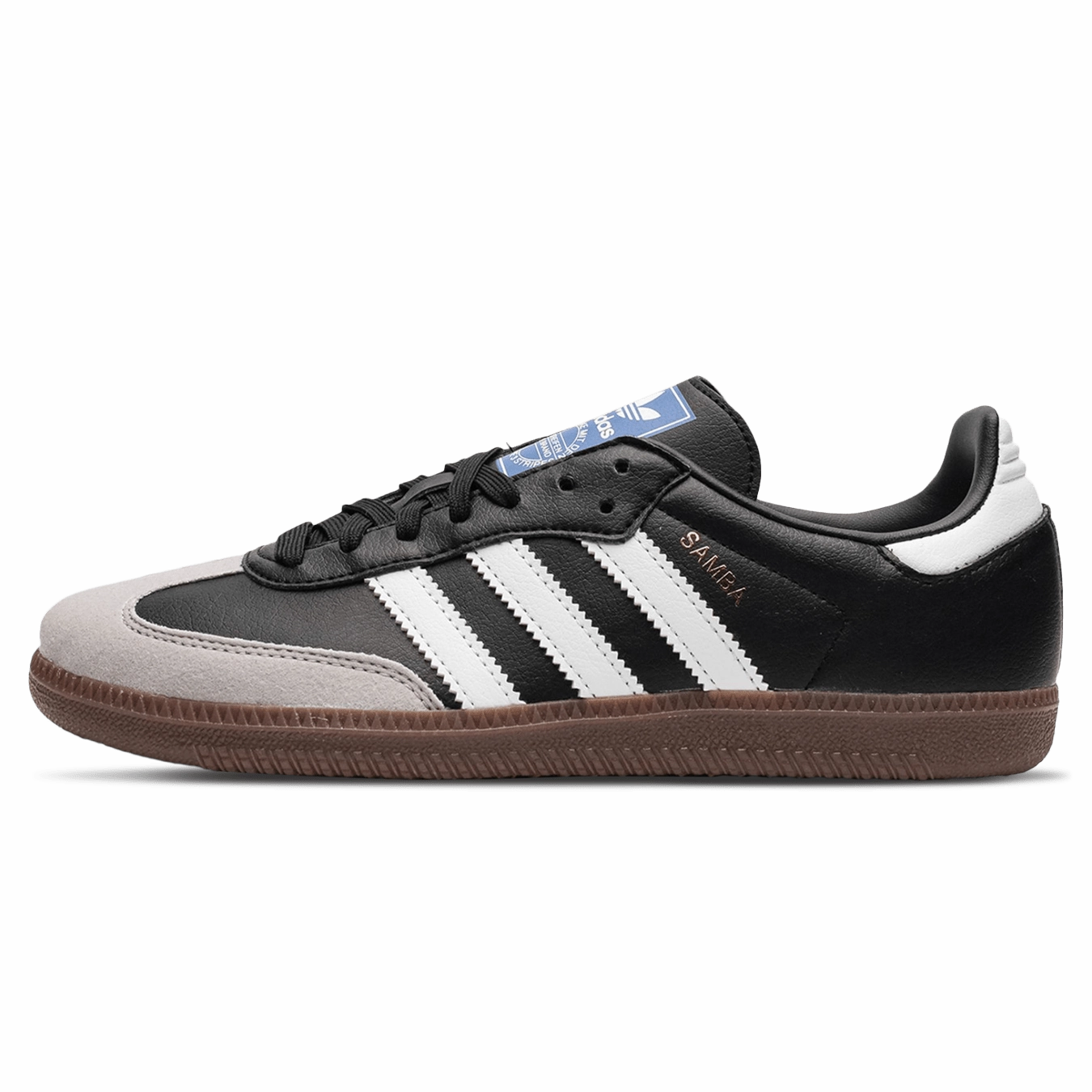 Adidas Samba Vegan 'Black Gum' Adidas Samba low-profile casual sneakers