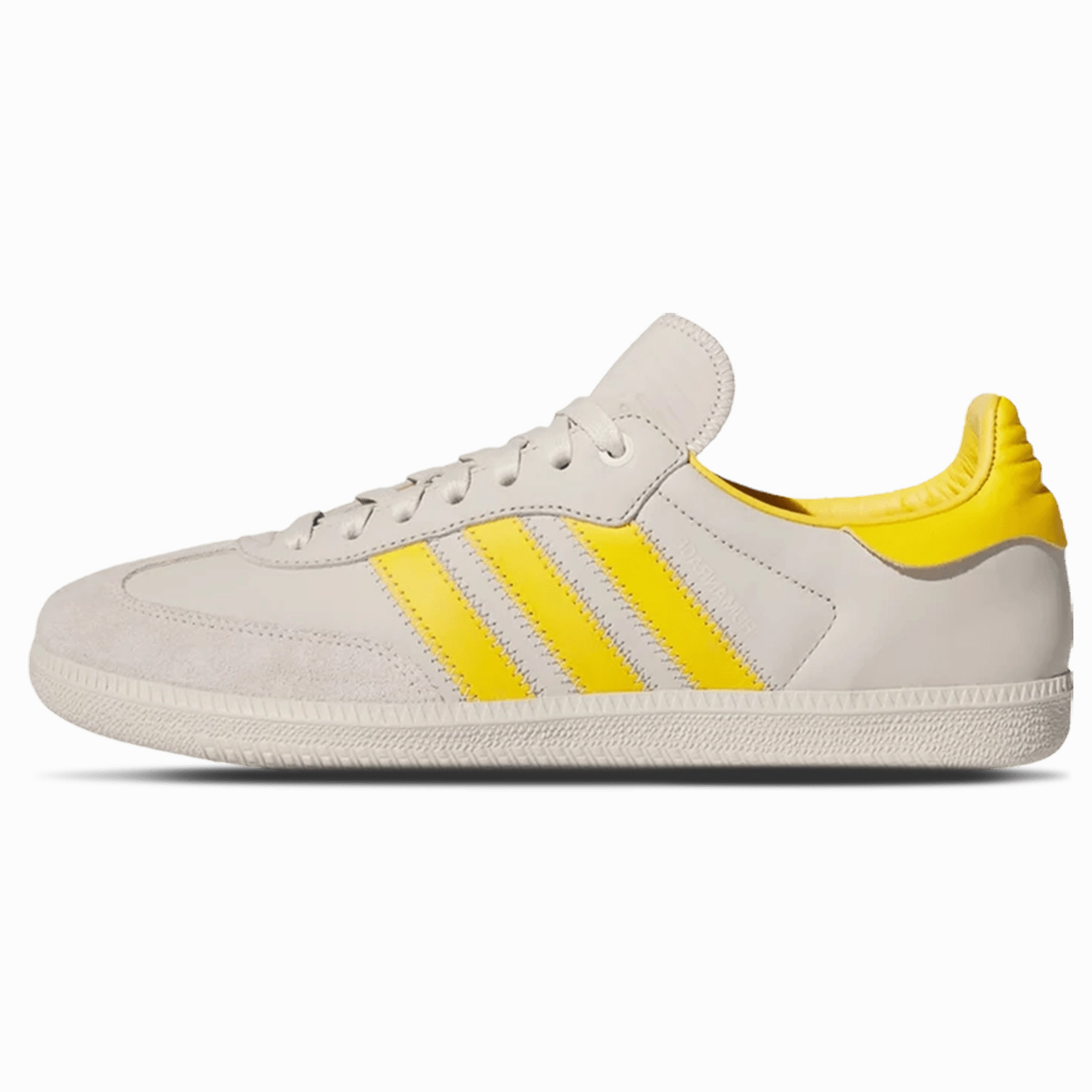 adidas Samba x Pharell Human Race 'Aluminium Bold Gold' Adidas Samba low-profile casual sneakers