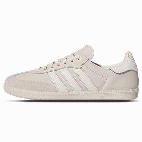 adidas Samba x Pharell Human Race 'Aluminium White' Adidas Samba low-profile casual sneakers