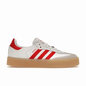 Adidas Sambae White Better Scarlet Gum Adidas Originals lifestyle shoes for casual wear