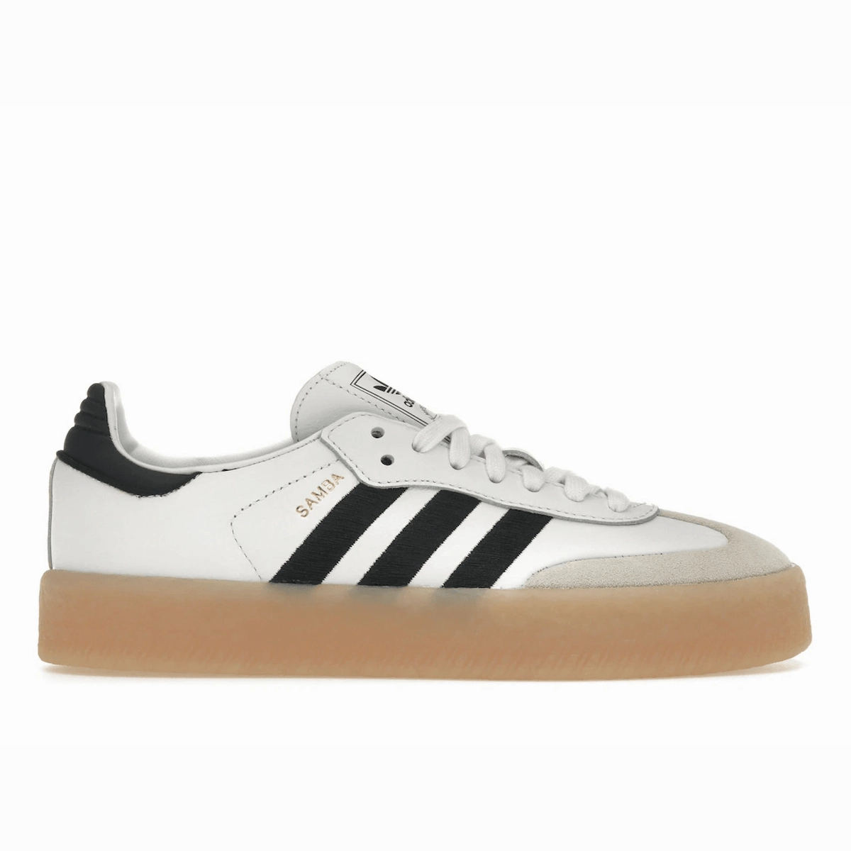 Adidas Sambae White Black Gum Adidas Originals lifestyle shoes for casual wear