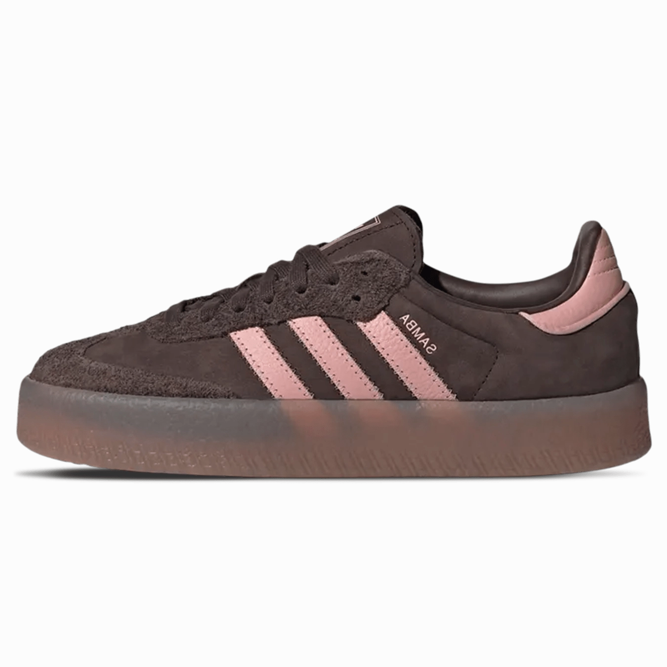 Adidas Sambae Wmns 'Dark Brown Wonder Mauve' Adidas Samba low-profile casual sneakers