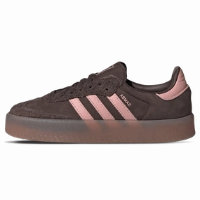Adidas Sambae Wmns 'Dark Brown Wonder Mauve' Adidas Samba low-profile casual sneakers