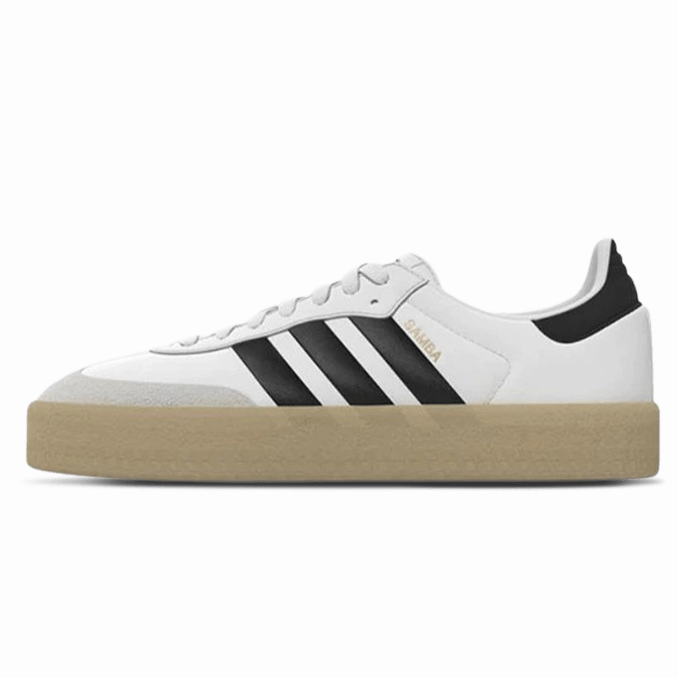 Adidas Sambae Wmns 'White Black Gum' Adidas Samba low-profile casual sneakers