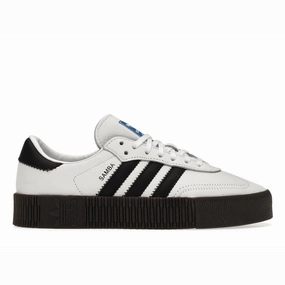 Adidas Sambarose White Black Gum Adidas Originals lifestyle shoes for casual wear