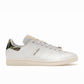 Adidas Stan Smith Bape 30th Anniversary White Windspin fashion sneakers