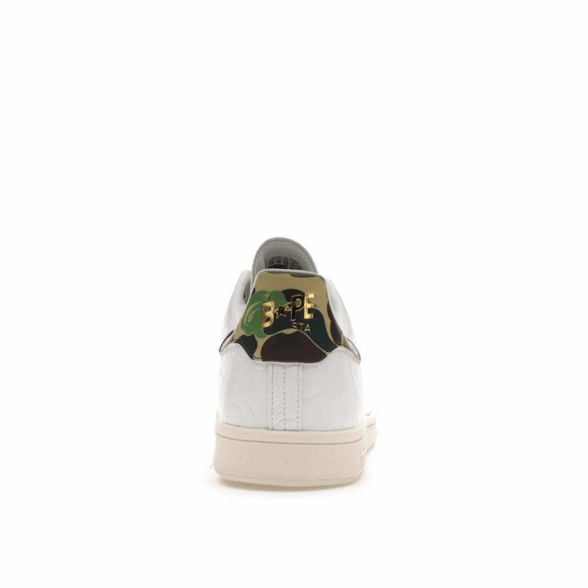 Adidas Stan Smith Bape 30th Anniversary White Street style fashion shoes