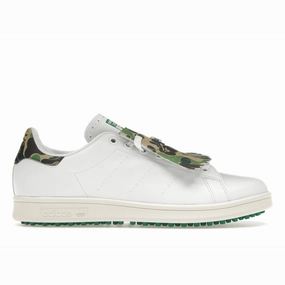 Adidas Stan Smith Golf Bape 30th Anniversary Windspin fashion sneakers