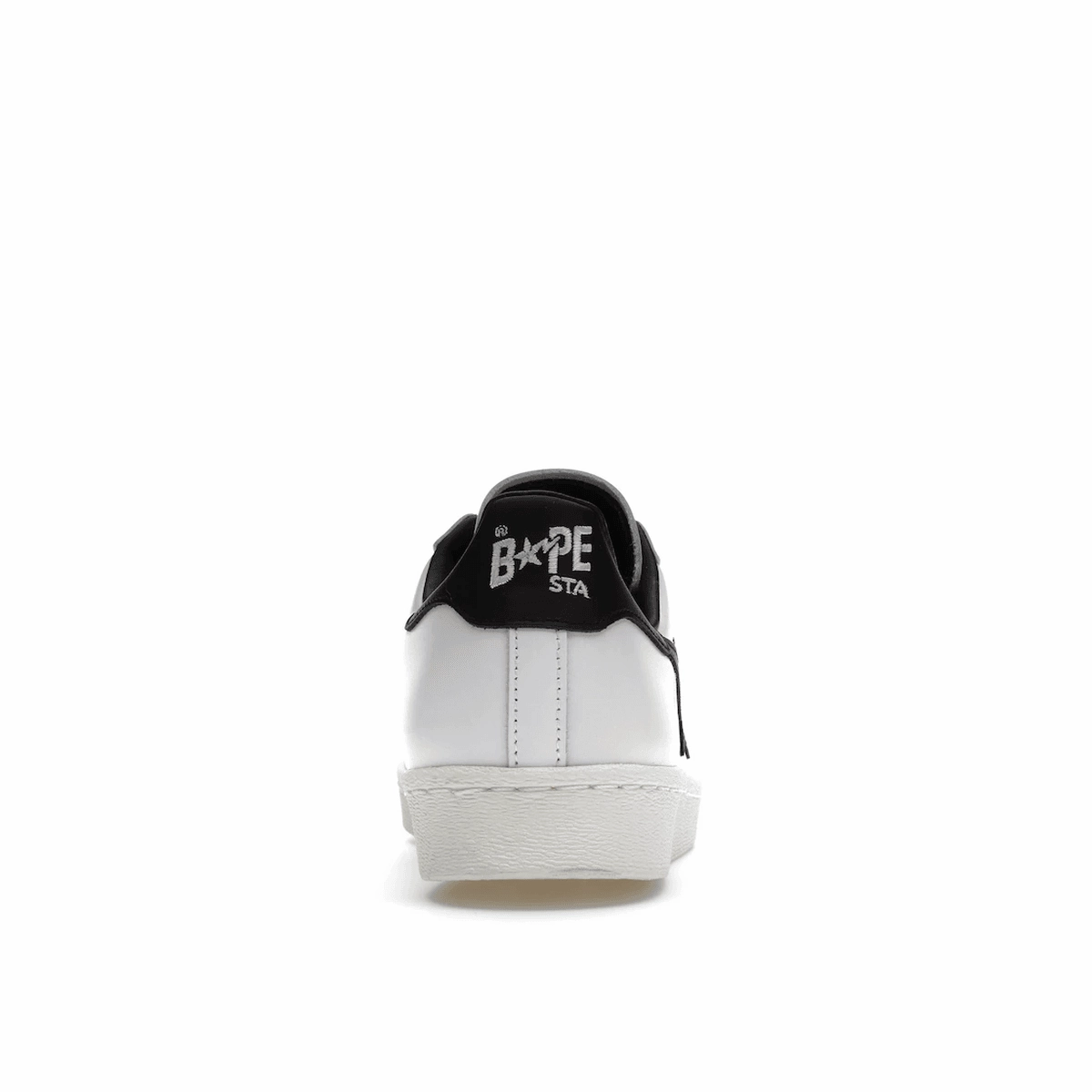 Adidas Superstar 80s Bape White Black Street style fashion shoes