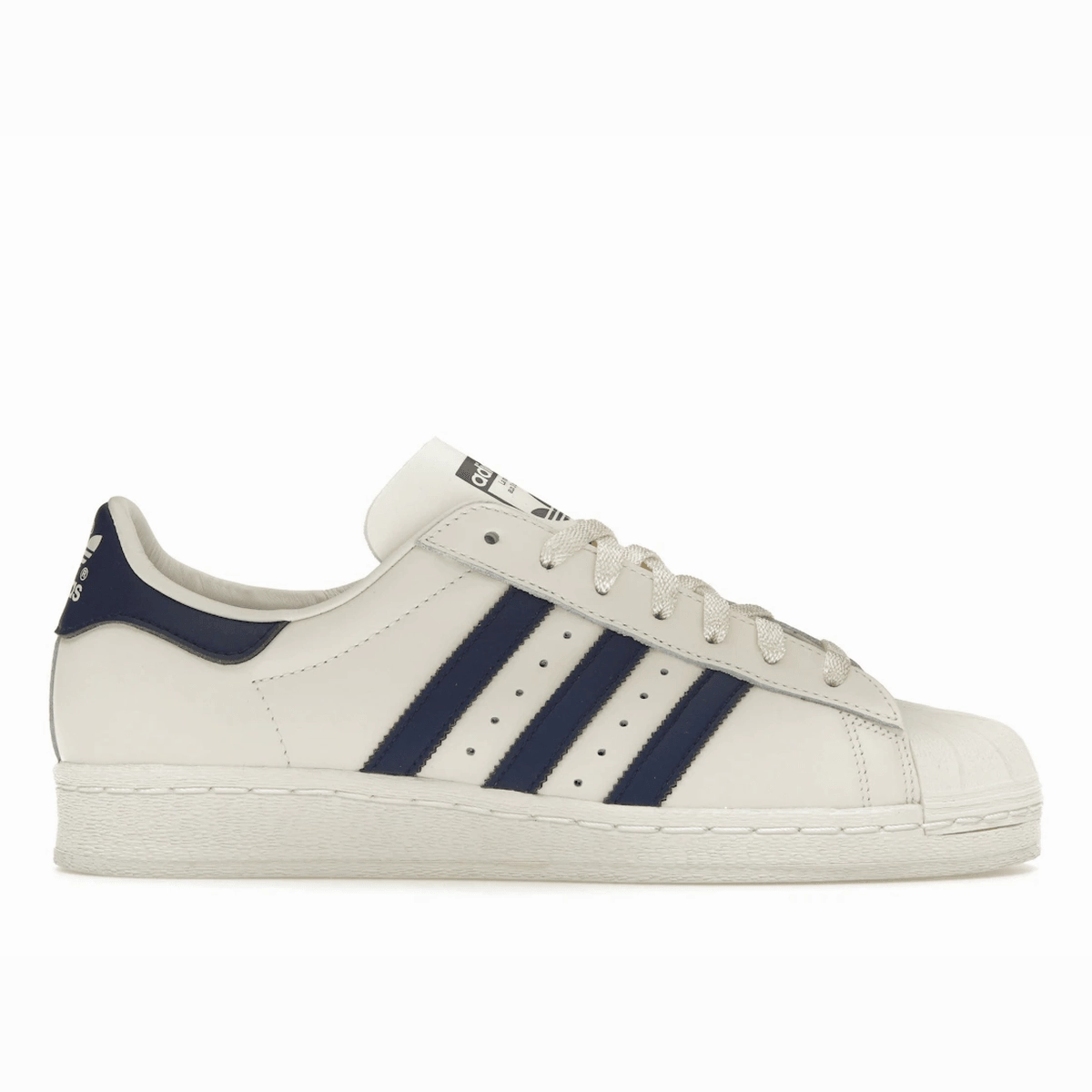 Adidas Superstar 82 White Dark Blue Adidas Originals iconic sneakers with bold design